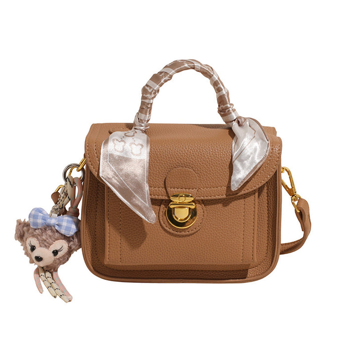 Damenhandtasche mit dekorativem Seidenschal Nord Taschen
