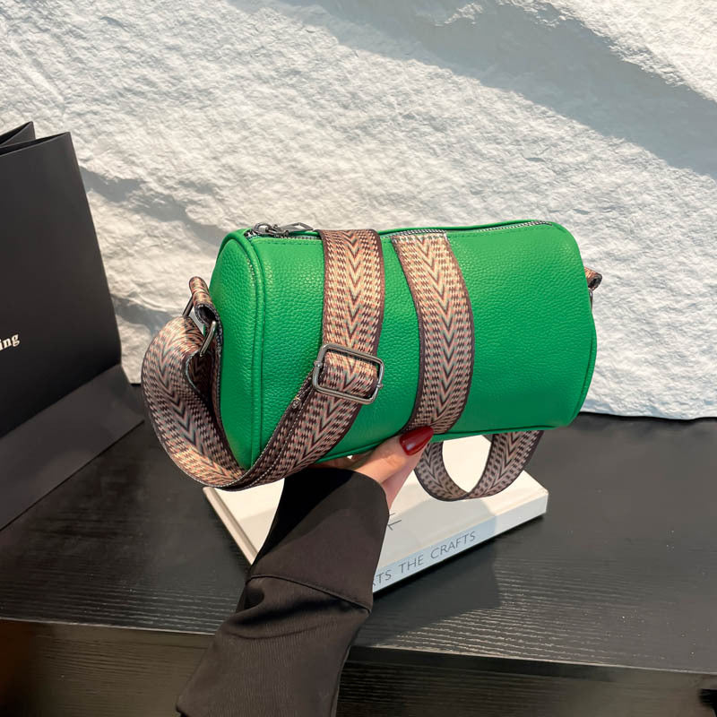 Damen Umhängetasche mit elegantem, geflochtenem Schultergurt Nord Taschen