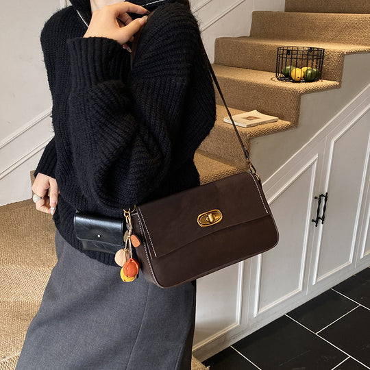 Damen elegante Umhängetasche mit abnehmbaren Anhängern Nord Taschen
