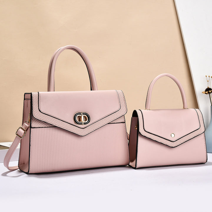 Damen elegantes Handtaschen-Set mit abnehmbarer Clutch Nord Taschen