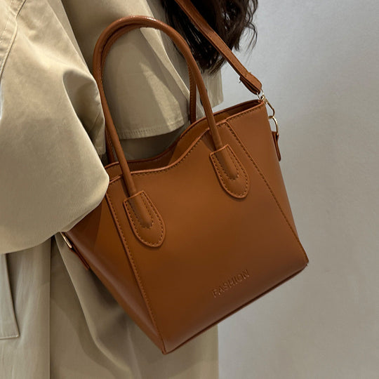 Damen elegante Handtasche mit abnehmbaren Schulterriemen und strukturierter Oberfläche Nord Taschen