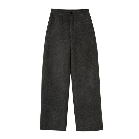 Damen High-Waist Palazzo-Hose mit weitem Bein und schlichter Bundverarbeitung Nord Taschen