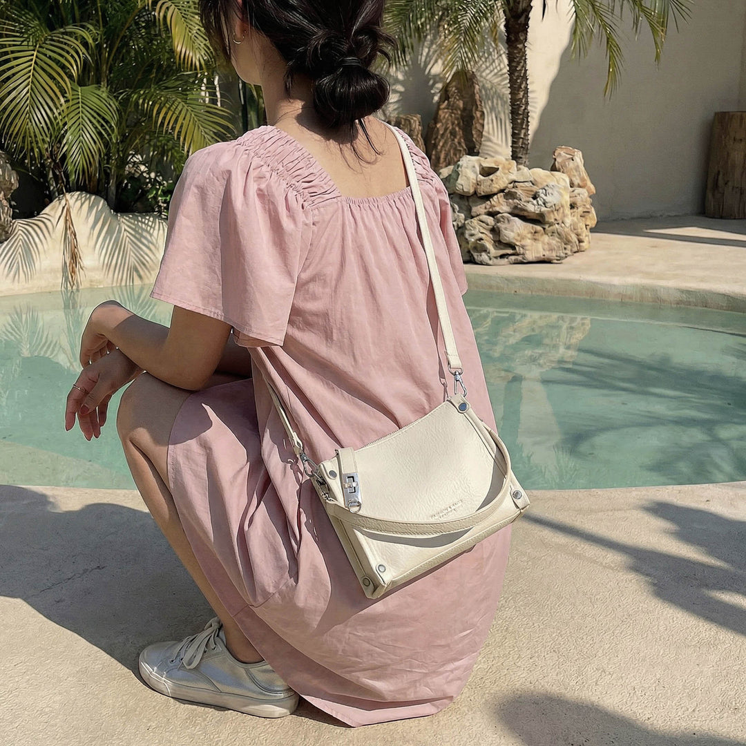 Damen praktische Mini-Handtasche mit verstellbarem Schulterriemen Nord Taschen