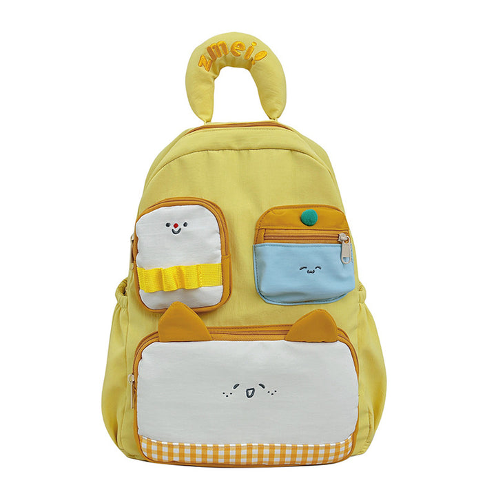 Damen Kinderrucksack mit fröhlichem Tiermotiv und innovativem Fächerdesign Nord Taschen
