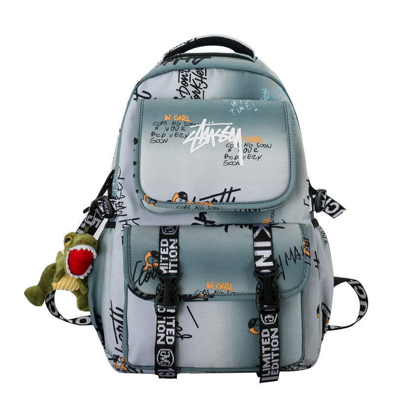 Damen Rucksack mit urbanem Graffiti-Design von Nord Taschen