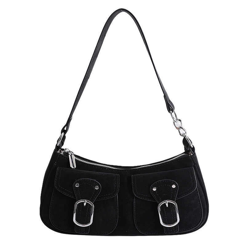 Damen Hobo-Tasche mit praktischem Fächerdesign und modischen Schnallen Nord Taschen