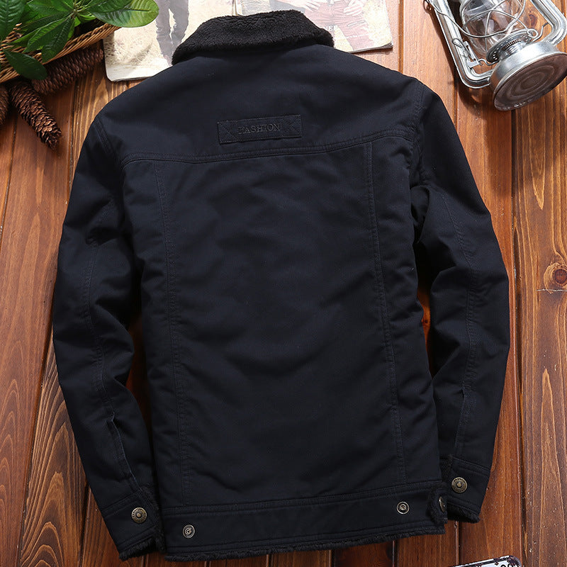 Herren Robuste Outdoor-Jacke mit Fleece-Innenfutter Nord Taschen