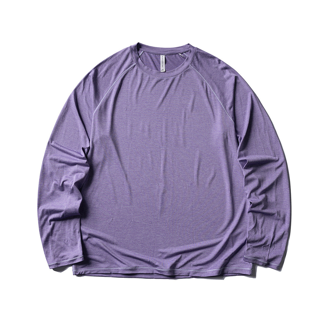 Unisex Langarmshirt aus leichtem Jersey mit Raglanärmeln Nord Taschen