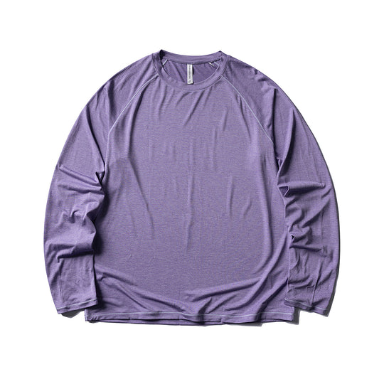 Unisex Langarmshirt aus leichtem Jersey mit Raglanärmeln Nord Taschen