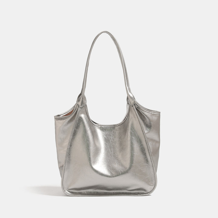 Damen modische Tote-Tasche mit glänzender Oberfläche Nord Taschen