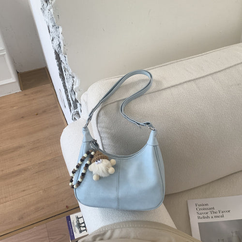 Damen Hobo-Tasche mit niedlichen Anhängern und verstellbarem Schulterriemen Nord Taschen