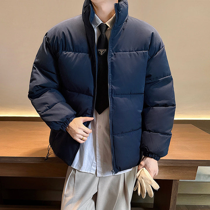 Unisex wattierte Steppjacke mit Stehkragen, zwei Taschen und elastischen Bündchen Nord Taschen