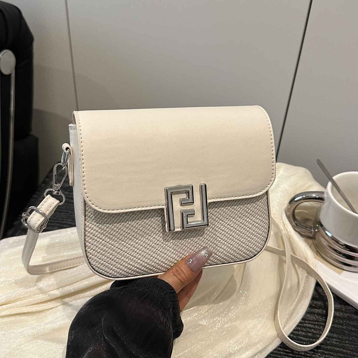 Damen Umhängetasche mit strukturiertem Design und abnehmbarem Schultergurt Nord Taschen