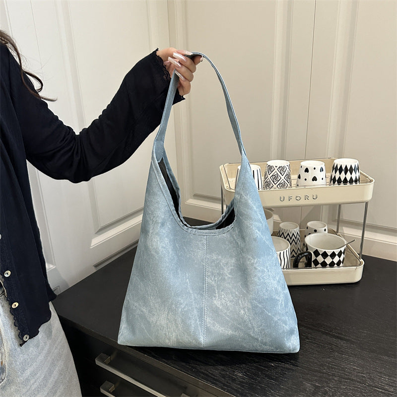 Damen Hobo-Tasche mit abnehmbarem Kosmetiktäschchen und luxuriösem Oberflächenmaterial Nord Taschen