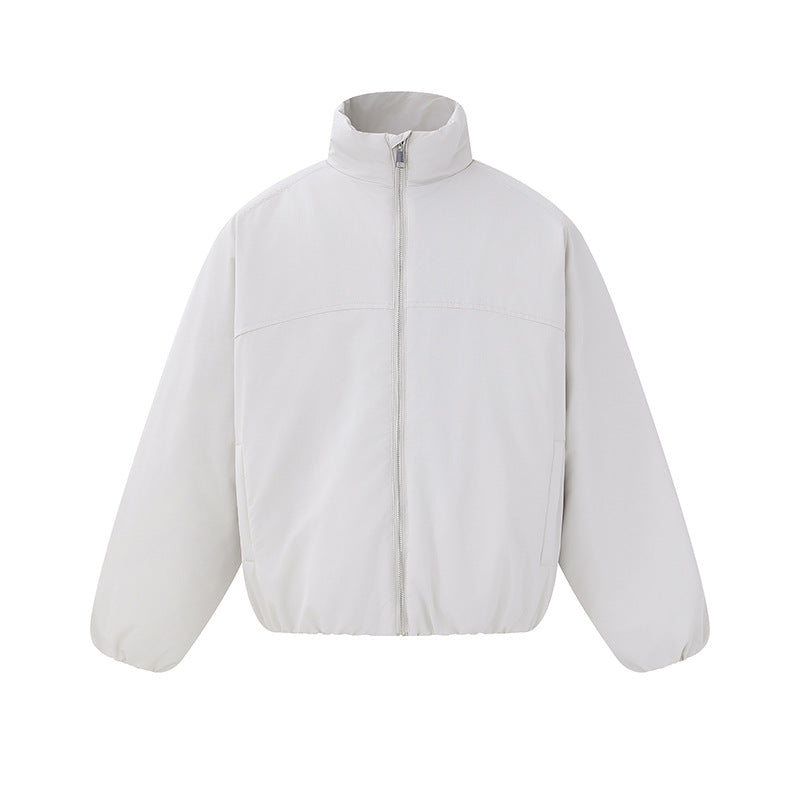Unisex Leichter Boxy‑Pufferblouson mit hohem Stehkragen und elastischem Saum Nord Taschen