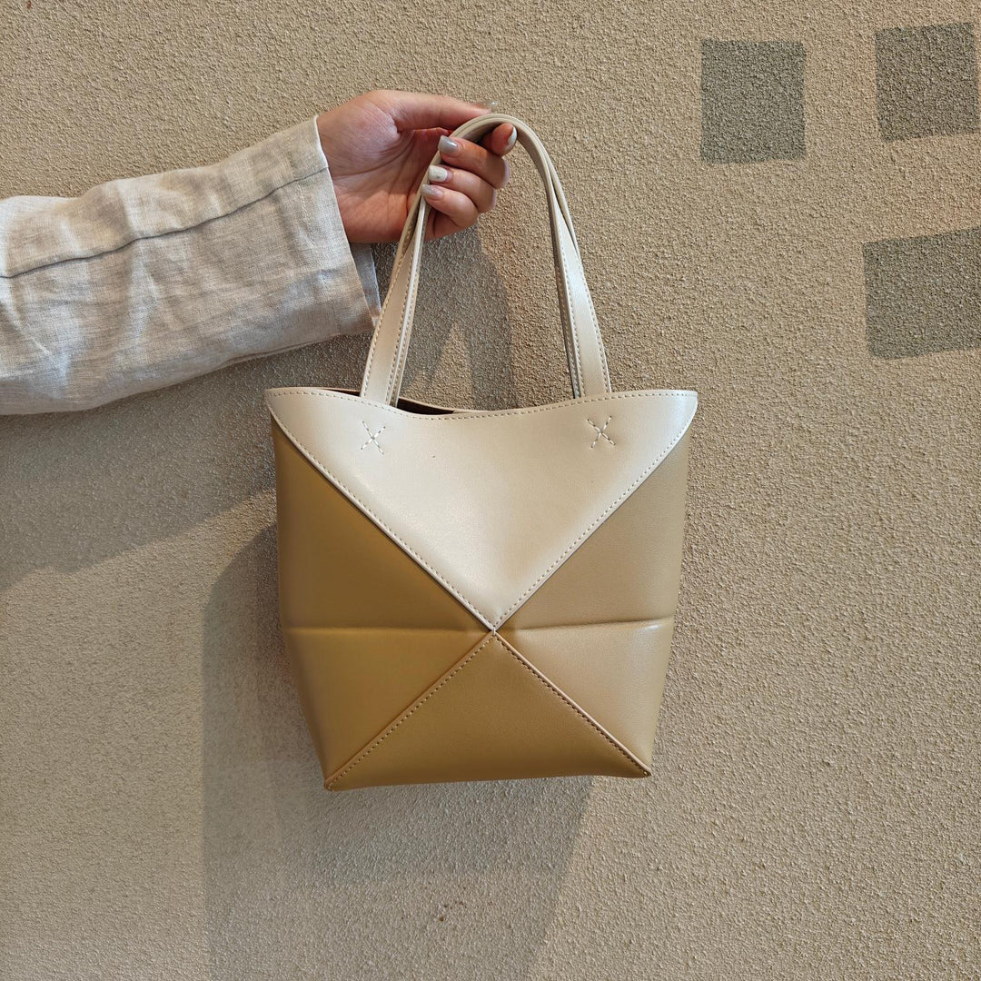 Damen elegante geometrische Tragetasche Nord Taschen