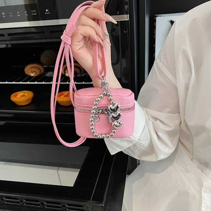 Damen Mini-Handtasche mit luxuriösem Kettenanhänger Nord Taschen