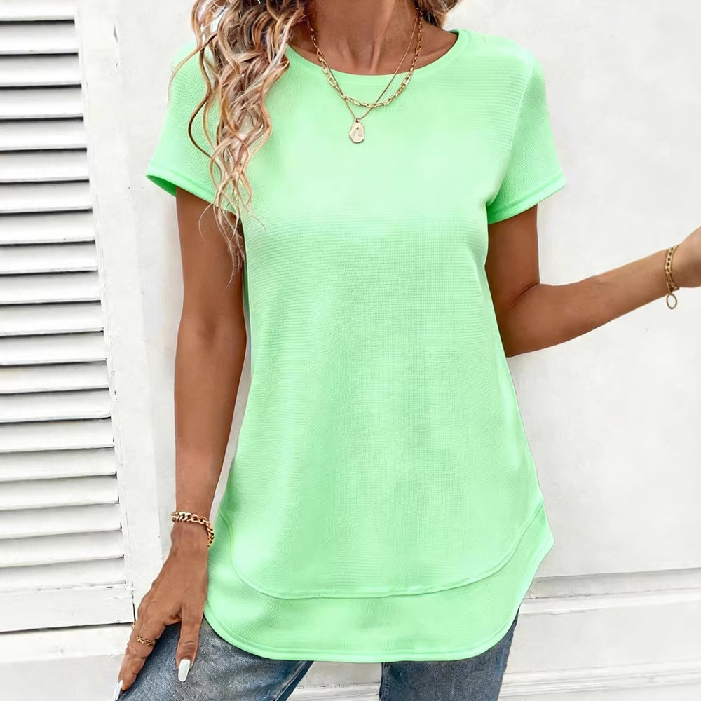 Damen sportliches Baumwollshirt