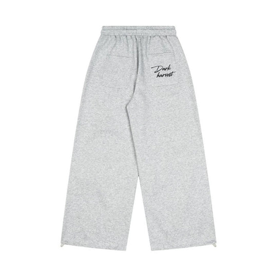 Damen Weite High-Waist Culotte-Hose mit Komfortbund, Kordelzug und Zierknopfleiste Nord Taschen