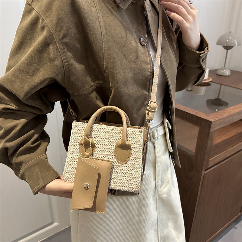 Damen Handtasche mit verstellbarem Schultergurt und innenliegendem Kartenfach Nord Taschen