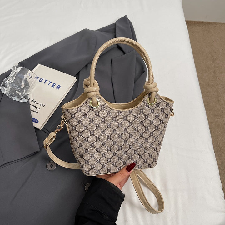 Damen Designer Handtasche mit strukturiertem Muster Nord Taschen