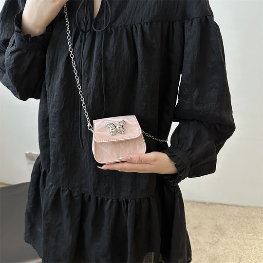 Damen Mini-Handtasche mit Schmetterlings-Detail Nord Taschen