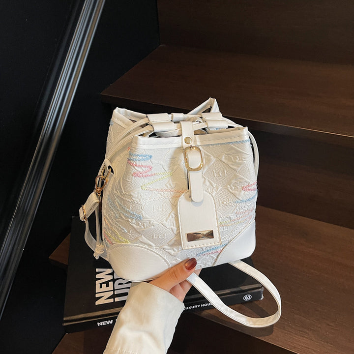 Damen Beuteltasche mit grafischem Muster Nord Taschen