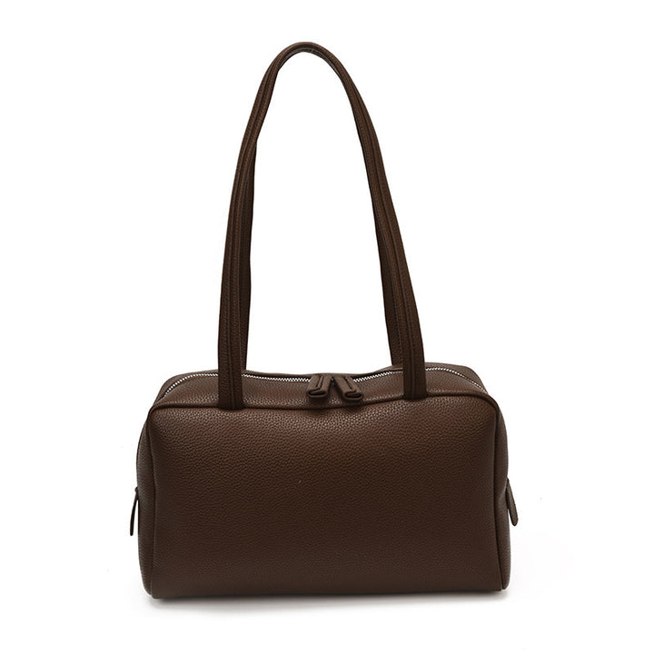 Damen elegante Handtasche mit strukturiertem Leder und praktischen Fächern Nord Taschen