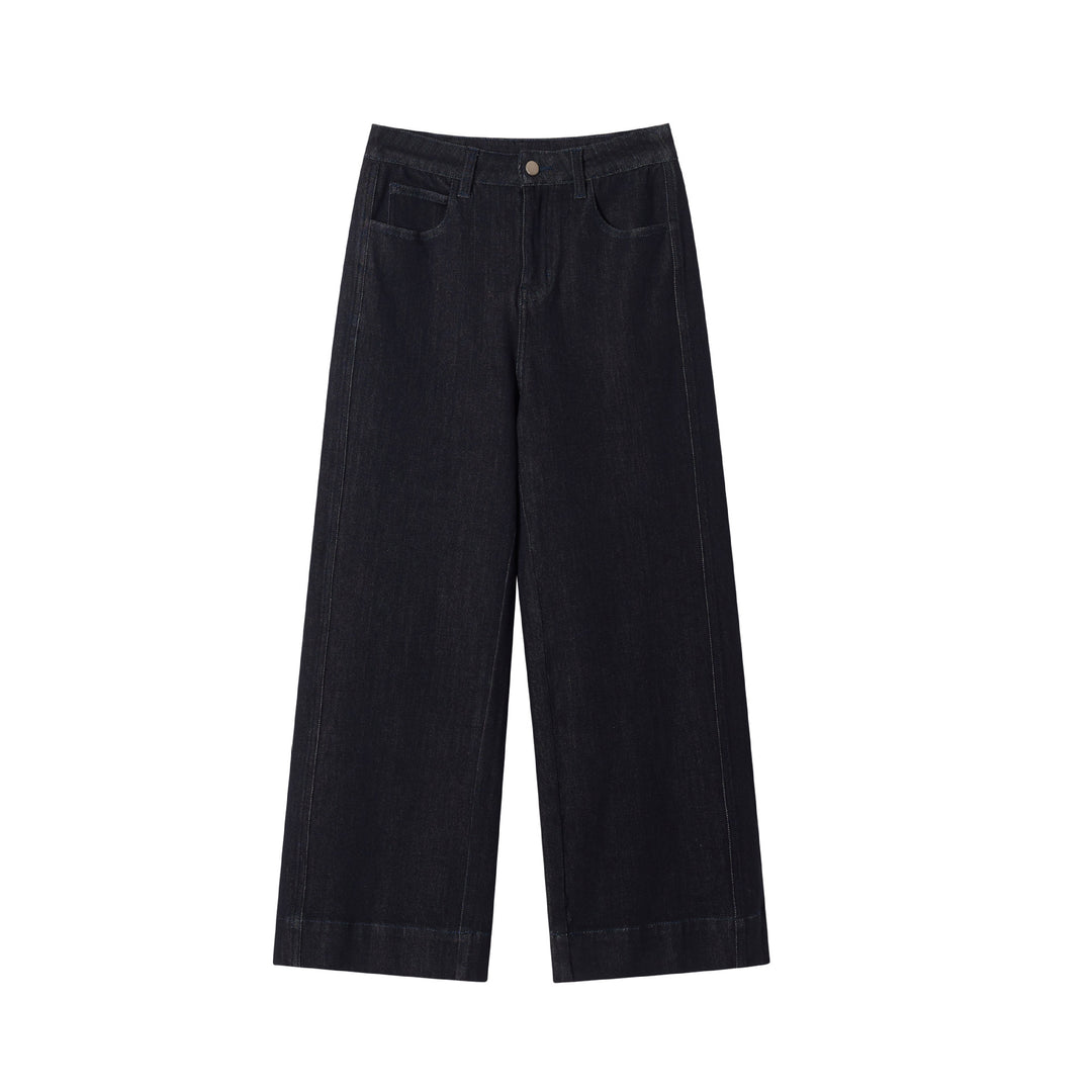 Damen Weite Baumwollhose Nord Taschen