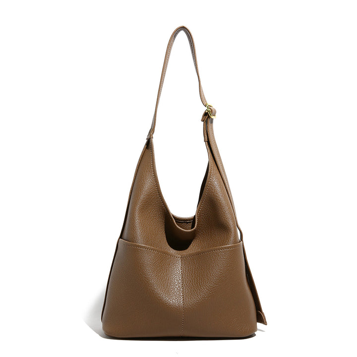 Damen Hobo-Tasche aus hochwertigem Kunstleder mit raffiniertem, strukturiertem Design Nord Taschen