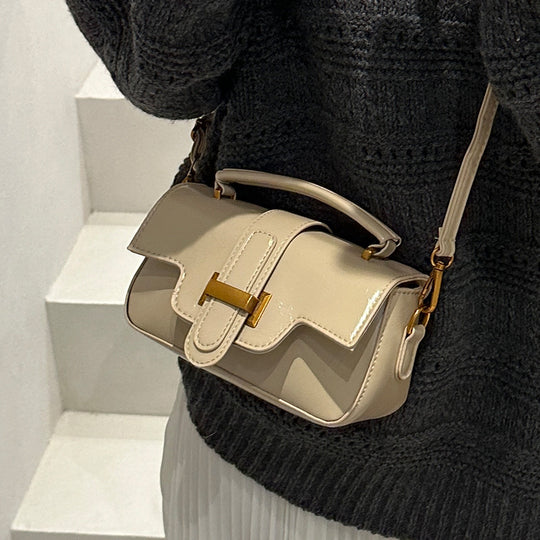 Damen elegante Mini-Handtasche mit praktischem Tragegriff und abnehmbarem Schulterriemen Nord Taschen