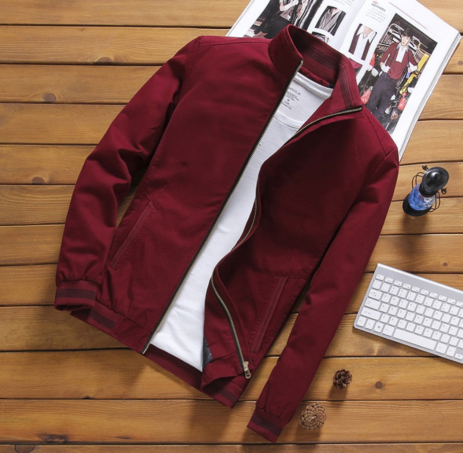 Herren  gefütterte Winterblousonjacke mit weichem Teddyfutter, winddichter Außenhülle und verdecktem Zweiwege-Reißverschluss Nord Taschen
