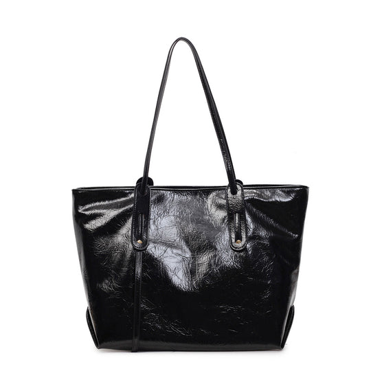 Damen geräumige Shopper-Tasche aus hochwertigem Kunstleder Nord Taschen