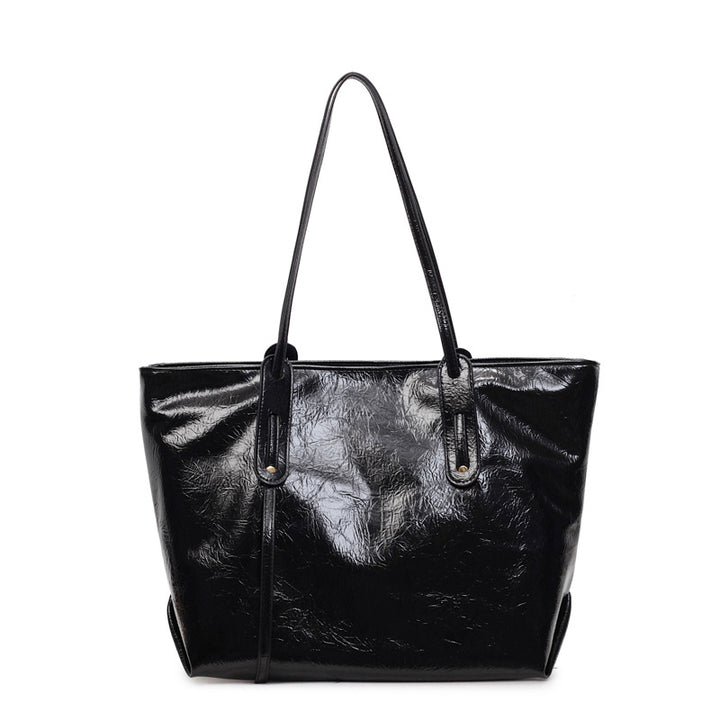 Damen geräumige Shopper-Tasche aus hochwertigem Kunstleder Nord Taschen