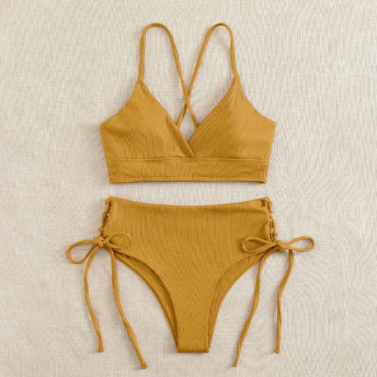 Damen Triangel-Bikini mit raffinierter Raffung Nord Taschen