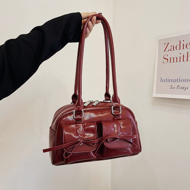 Damen Handtasche mit stilvollen Außentaschen Nord Taschen