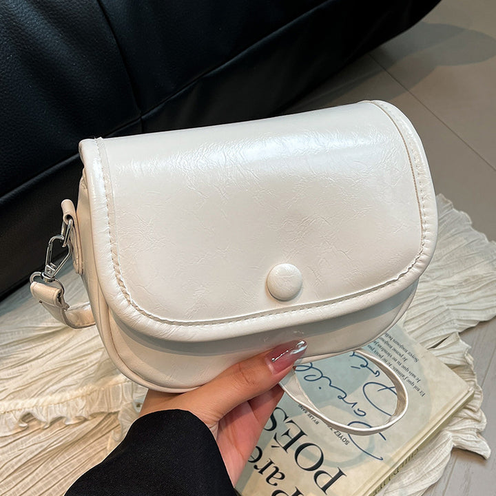 Damen Umhängetasche mit eleganter Klappöffnung und verstellbarem Schultergurt Nord Taschen
