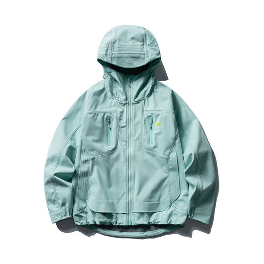 Unisex Technische Softshell-Fieldjacke mit verschweißten Nähten, vier Reißverschlusstaschen und verlängerter Rückenpartie Nord Taschen