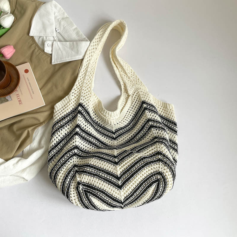 Damen Häkel Tote Bag Nord Taschen