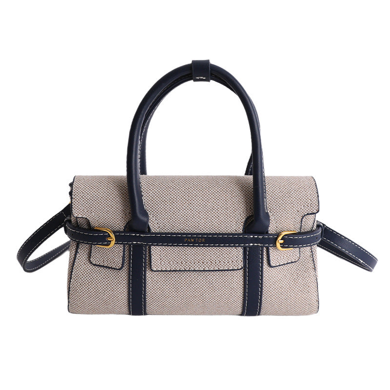 Damen Tragetasche mit eleganten Lederakzenten Nord Taschen