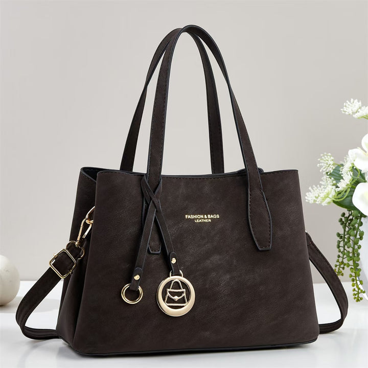 Damen elegante Henkeltasche mit verstellbarem Schulterriemen Nord Taschen