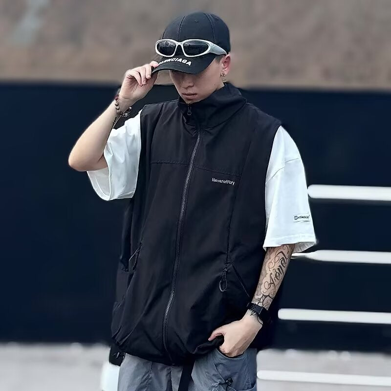 Herren Stylish Sport-Überwurf Jacke Nord Taschen
