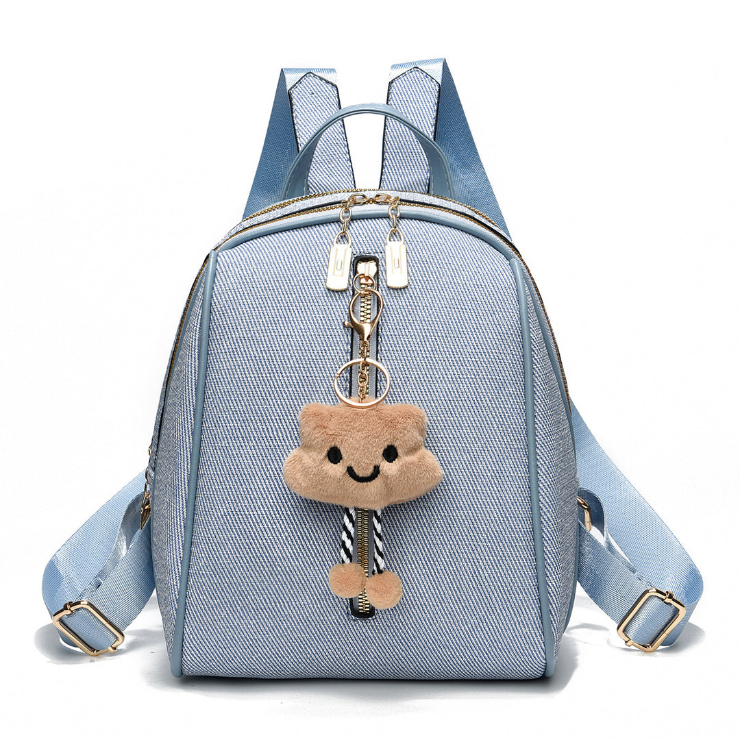 Damen Rucksack mit verspieltem Bären-Anhänger Nord Taschen