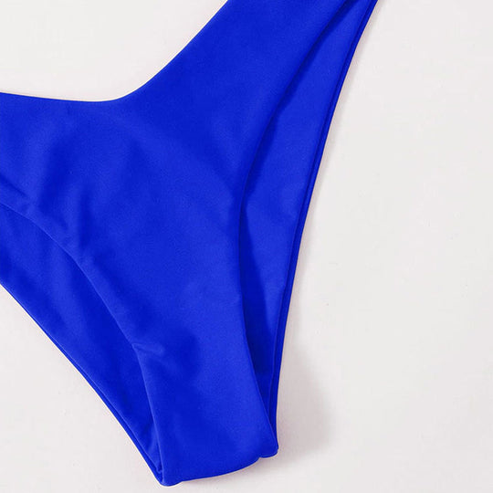 Damen Hochgeschnittene Bikinihose mit hohem Beinausschnitt und komfortablem Schnitt