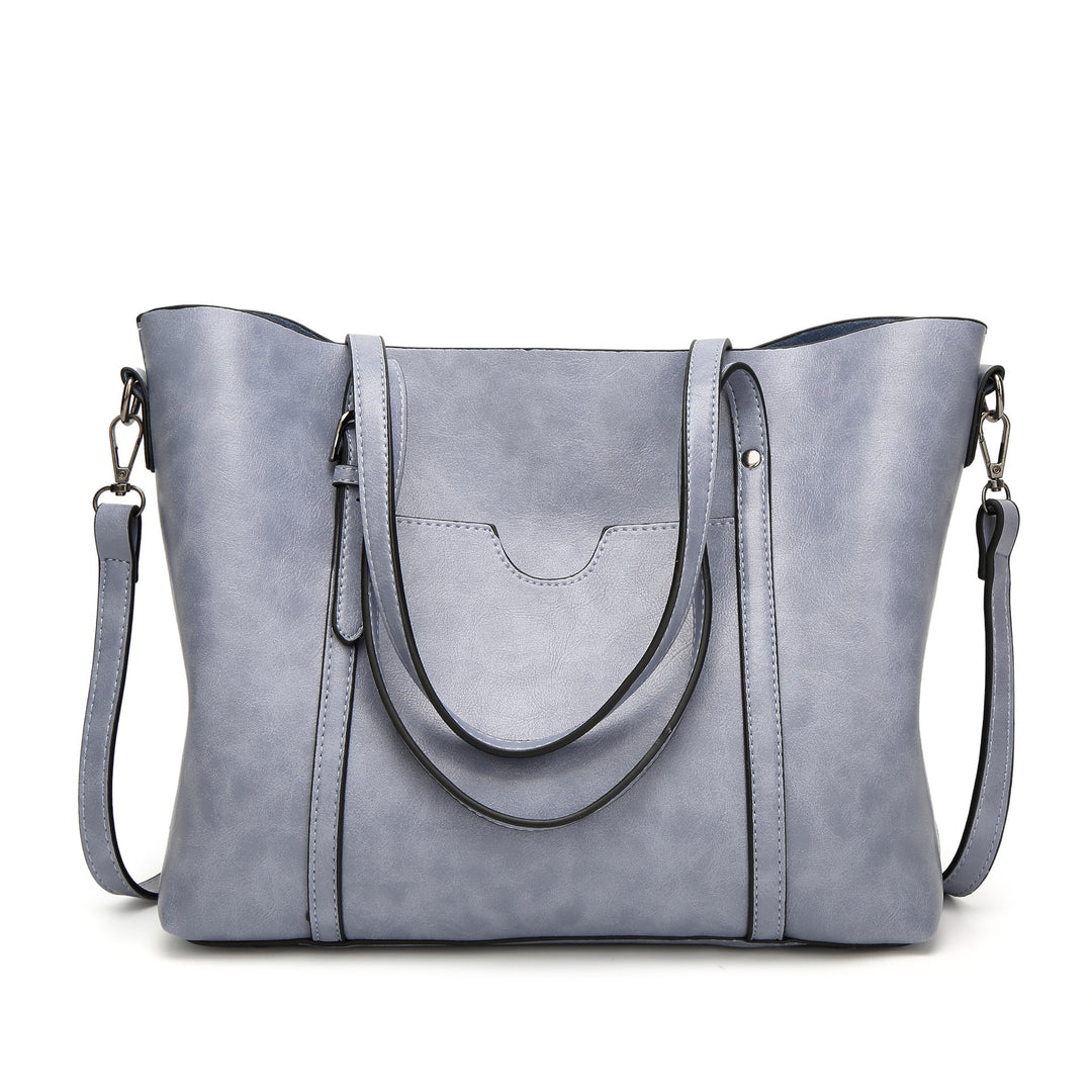 Damen Tote-Handtasche mit elegantem Faltendesign und vielseitigen Trageoptionen Nord Taschen