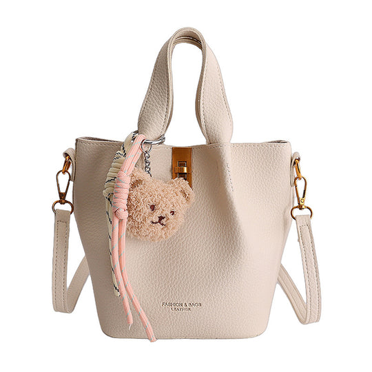 Damen Tasche mit strukturiertem Design und abnehmbarem Schulterriemen Nord Taschen