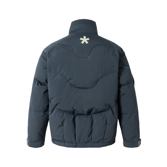 Herren Kurz geschnittener wattierter Winterblouson mit hohem Stehkragen Nord Taschen