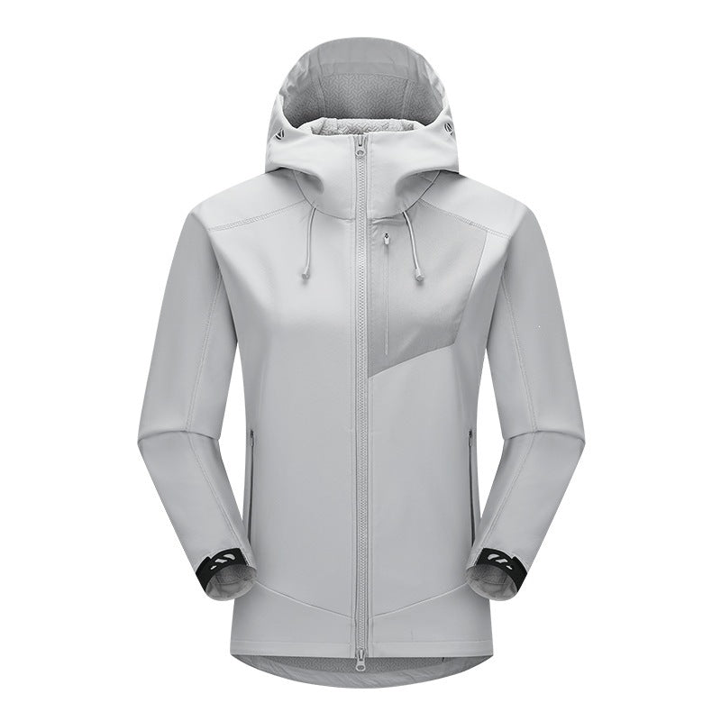 Unisex Softshell Outdoorjacke mit Kapuze, winddicht und elastisch Nord Taschen