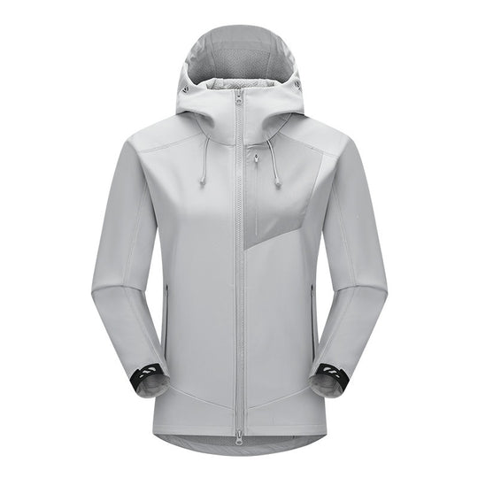 Unisex Softshell Outdoorjacke mit Kapuze, winddicht und elastisch Nord Taschen