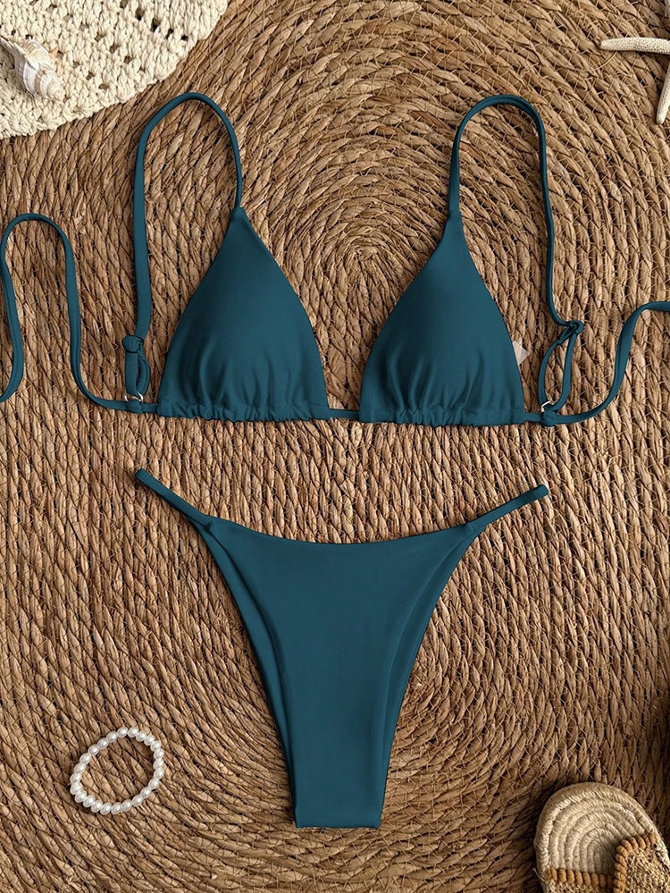 Damen Tie-Dye Triangel-Bikini